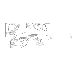 CENTRAGE DE PANIER FIXE COMPLET ZNT ORIGINAL KUBOTA GIANNI FERRARI 91001510000