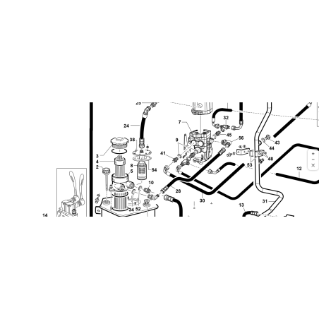 Ölansaugrohr vom Tank COMP ZNT ORIGINAL KUBOTA GIANNI FERRARI 92001150000
