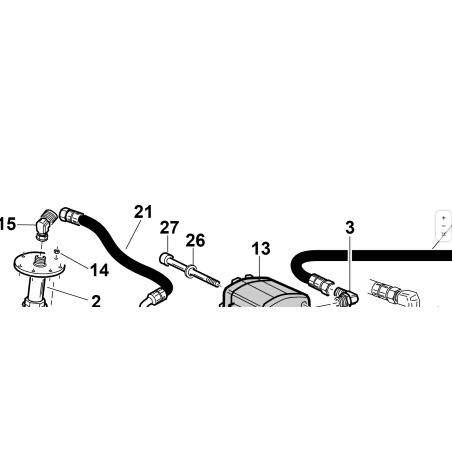 TUBE 5/8 1SN F90°1/2-F1/2 L-485 ORIGINAL KUBOTA GIANNI FERRARI 95409100001