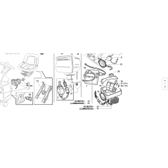 ORIGINAL KUBOTA PG-SR POSITIVE BATTERY CABLE KUBOTA GIANNI FERRARI 95201100001