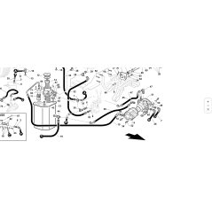 TUBE 5/8 1SC F90°1/2-F1/2 L-435 ORIGINAL KUBOTA GIANNI FERRARI 92006260010