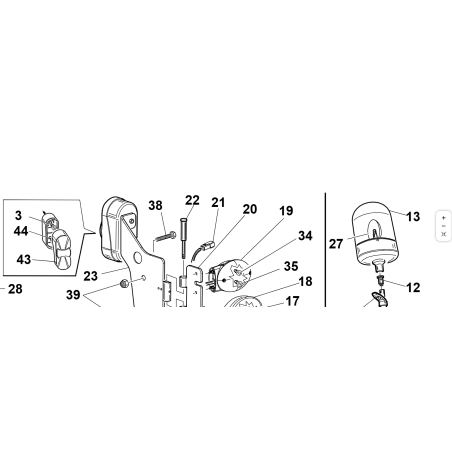 COMPLETE HEADLIGHT SUPPORT VRN ORIGINAL KUBOTA GIANNI FERRARI 92111100000