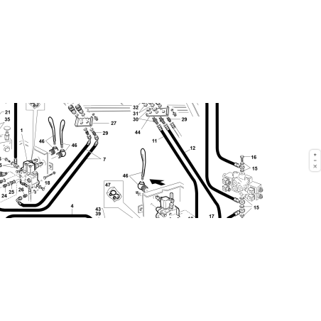 TUBO 5/8 2SC F1/2-F90°1/2 L-775 ORIGINAL KUBOTA GIANNI FERRARI 91003110007