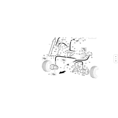 TUBO VALVOLA BLOCCO CON OC 1/4 COMPLETA ORIGINALE KUBOTA GIANNI FERRARI 00777602100
