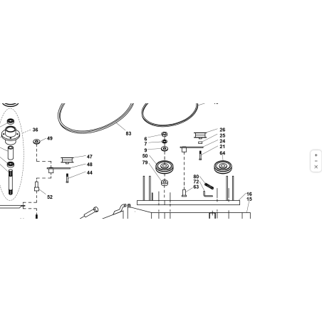 BRACCIO TENDICINGHIA ORIGINALE KUBOTA GIANNI FERRARI 93900422025