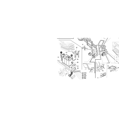 ORIGINAL KUBOTA GIANNI FERRARI NEGATIVE BATTERY CABLE 91002140001