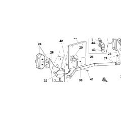 COMPLETE HEADLIGHT FIXING RH VRN ORIGINAL KUBOTA GIANNI FERRARI 92111110000