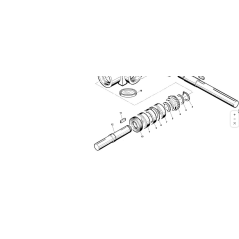 ALBERO USCITA ORIGINALE KUBOTA GIANNI FERRARI 00777304701