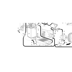 TUBE 3/4 1SN N°2 F90°3/4 COMP L-260 140° ORIGINAL KUBOTA GIANNI FERRARI 92002120015