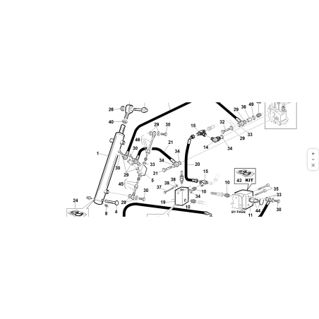 TUBO RÍGIDO ORIGINAL KUBOTA GIANNI FERRARI 00777602000  OC1/4