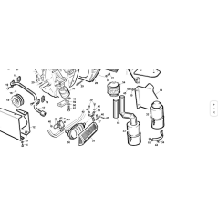 FILTRO DE BAÑO DE ACEITE ORIGINAL KUBOTA GIANNI FERRARI 00777650028