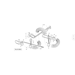 ZUBEHÖRROHR EDELSTAHL Ø160 L-250 ORIGINAL KUBOTA GIANNI FERRARI 95116000006