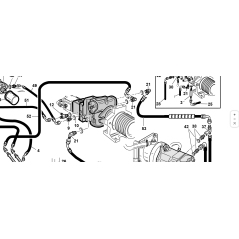 TUBO 5/8 2SN CON FUNDA ORIGINAL KUBOTA GIANNI FERRARI 95303000047 | Newgardenstore.eu