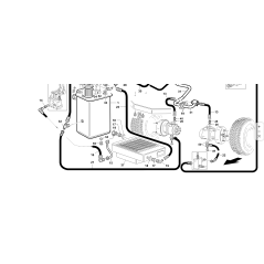 TUBO RIGIDO IN RADIATORE ORIGINALE KUBOTA GIANNI FERRARI 92002120031