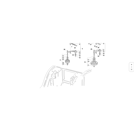 POLEA TENSORA DE CORREA HYDR.PREMON ORIGINAL KUBOTA GIANNI FERRARI 94500600000