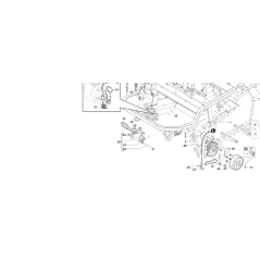 ORIGINAL KUBOTA GIANNI FERRARI VORMONTIERTE VORWÄRTSPEDALUNTERSTÜTZUNG 91001480000 | Newgardenstore.eu