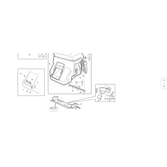 RETE CESTO SFOGO POSTERIORE ORIGINALE KUBOTA GIANNI FERRARI 94500050002 | Newgardenstore.eu