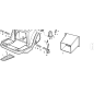 Original KUBOTA GIANNI FERRARI PV95533290000 Linker Hubarm, schwarz glänzend