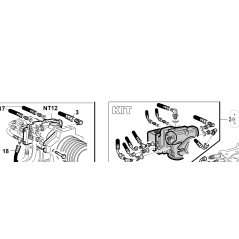 TUBO 3/4 1SN CON FUNDA ORIGINAL KUBOTA GIANNI FERRARI 95303000048 | Newgardenstore.eu