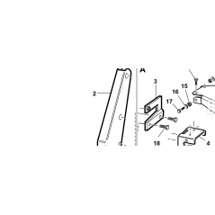 RH COLUMN BASKET TIPPING COMP ORIGINAL KUBOTA GIANNI FERRARI 94500330000 | Newgardenstore.eu