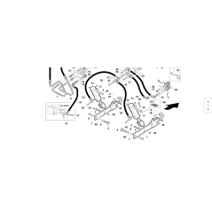 BRACCIO SOLLEVAMENTO PIATTO  ZNT ORIGINALE KUBOTA GIANNI FERRARI 92001260000