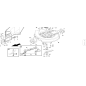 ARBRE DE SUPPORT DE LAME ZNT ORIGINAL KUBOTA GIANNI FERRARI 89001220004