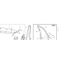 LEFT COLUMN FOR BASKET TIPPING COMP ORIGINAL KUBOTA GIANNI FERRARI 94500340000