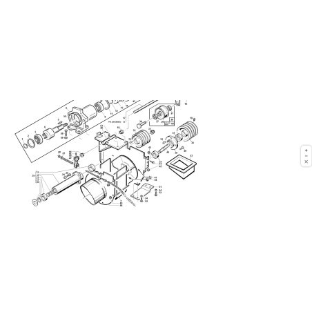 PULEGGIA TURBINA A 4 GOLE ORIGINALE KUBOTA GIANNI FERRARI 95302100007