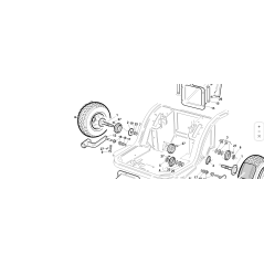 ARBRE D'ESSIEU KUBOTA GIANNI FERRARI ORIGINAL 94500200001