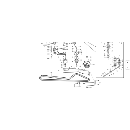 TENDITORE PTO  ZNT ORIGINALE KUBOTA GIANNI FERRARI 87001430000