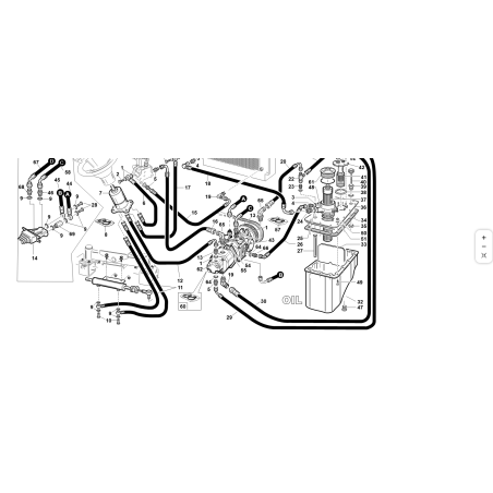 TUBE 5/8 2SC F90°1/2-F90°1/2 L-1450 150° ORIGINAL KUBOTA GIANNI FERRARI 91001680004