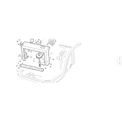 POLEA ANGULAR DE FIJACIÓN KUBOTA GIANNI FERRARI 94500350000 COMPLETAMENTE PINTADA | Newgardenstore.eu