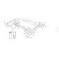 BRAZO DE CESTA TRANSVERSAL COMP. VRN ORIGINAL KUBOTA GIANNI FERRARI 92001180000
