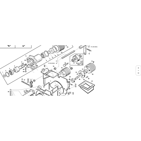 PULEGGIA RITEGNO CINGHIE PREMONTATA ORIGINALE KUBOTA GIANNI FERRARI 95599580000