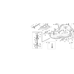 ALBERO PORTA LAMA POSTERIORE ZNT ORIGINALE KUBOTA GIANNI FERRARI 88001000009