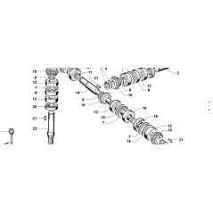 KUBOTA GIANNI FERRARI 00777304301 SL ARBRE TRAVERSANT | Newgardenstore.eu