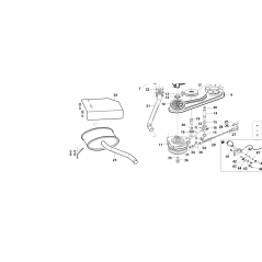 SILENCIEUX MONOCYLINDRE GTM (15,5 CV) ORIGINAL KUBOTA GIANNI FERRARI 89002100002 | Newgardenstore.eu