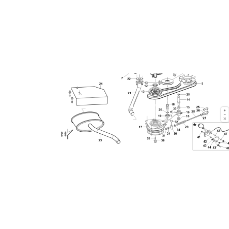 SINGLE CYLINDER MUFFLER GTM (15.5HP) ORIGINAL KUBOTA GIANNI FERRARI 89002100002