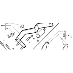 KUBOTA GIANNI FERRARI 95311150000 COMPLETE RH LIFT ARM ZNT ORIGINAL | Newgardenstore.eu