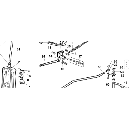 AMORTIGUADOR 100N (104 mm/s) ORIGINAL KUBOTA GIANNI FERRARI 00777600196