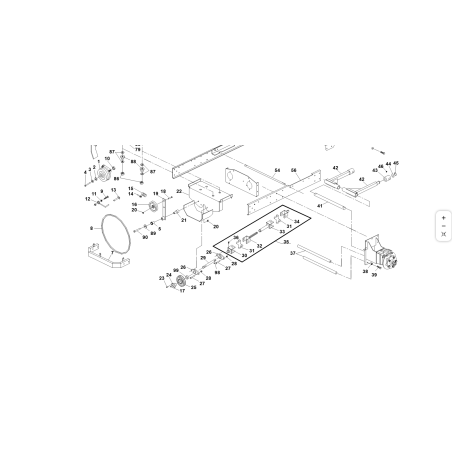POLEA DE RANURA CÓNICA KUBOTA GIANNI FERRARI SRZ270D 93300523507