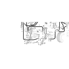 BRACCIO DX PIATTO  ZNT ORIGINALE KUBOTA GIANNI FERRARI 91001400000