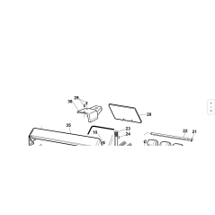 COUVERCLE ARRIÈRE PLAT ORIGINAL KUBOTA GIANNI FERRARI 94505110003