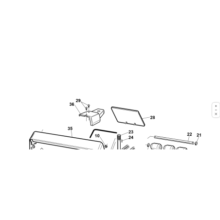 CARTER POSTERIORE PIATTO ORIGINALE KUBOTA GIANNI FERRARI 94505110003