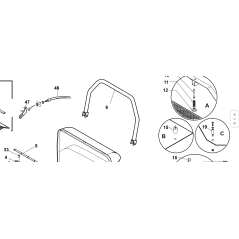 ÜBERROLLBÜGEL KOMPLET LACKIERT ORIGINAL KUBOTA GIANNI FERRARI 94013160000