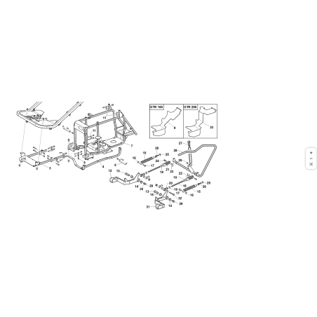 LEVA ALZAPIATTO COMPLETA VRN ORIGINALE KUBOTA GIANNI FERRARI 87001280000