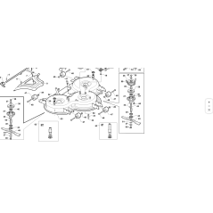 ARBRE DE PORTE-LAME AVANT ORIGINAL KUBOTA GIANNI FERRARI 88001000015 ZNT | Newgardenstore.eu