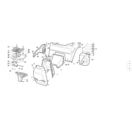 TUNNEL (ABS) ORIGINAL KUBOTA GIANNI FERRARI 94500000094