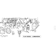 TUBO DE SUMINISTRO DE COMBUSTIBLE  L-500 ORIGINAL KUBOTA GIANNI FERRARI 95049100007