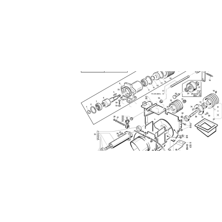 ALBERO POMPA ORIGINALE KUBOTA GIANNI FERRARI 95303000004